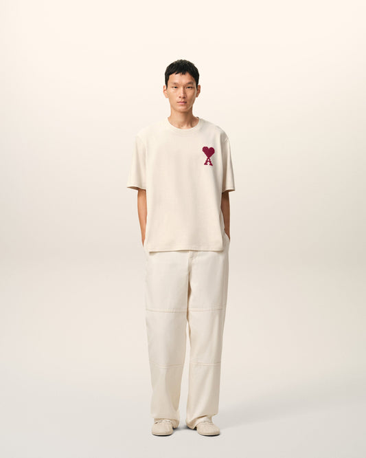 T-shirt Blanc Ami De Coeur en Coton