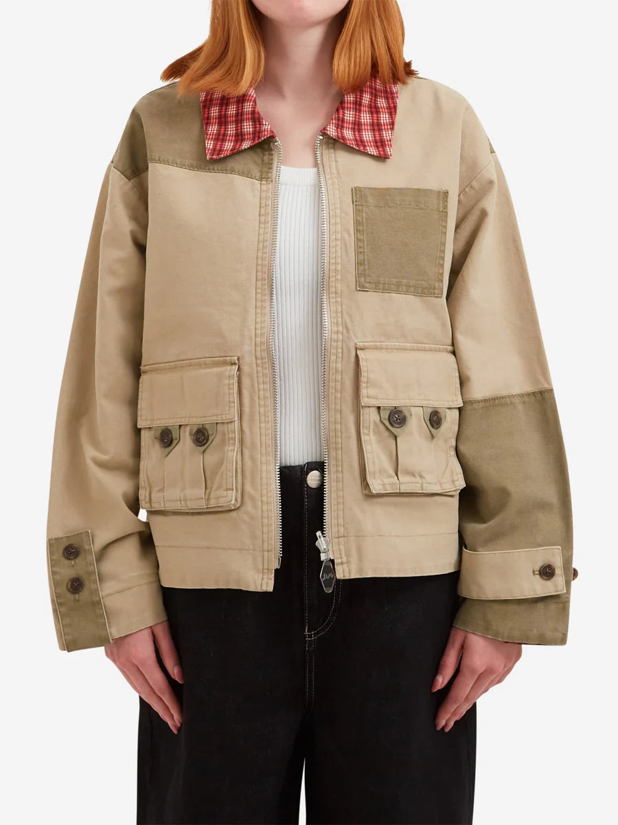 Damson Madder Marcelle Barn Jacket - Multi